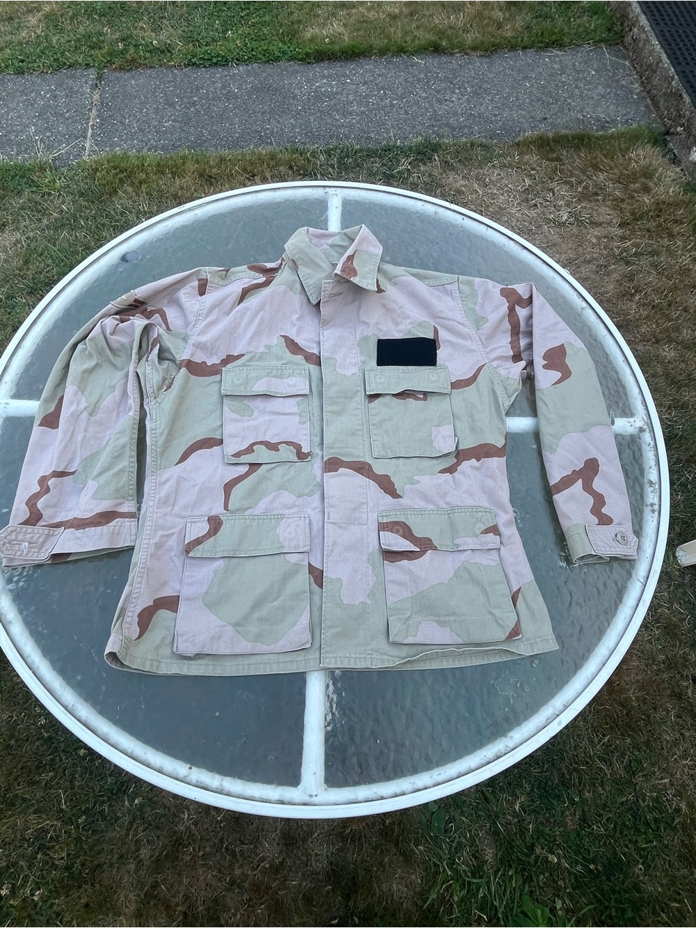 Camo Men's Desert Field Jacket - Tan & Pink Camo
